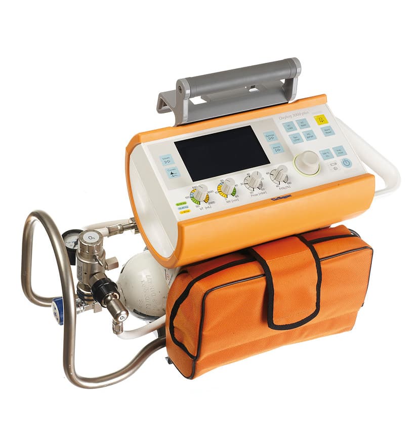 The Dräger Oxylog® 3000 plus