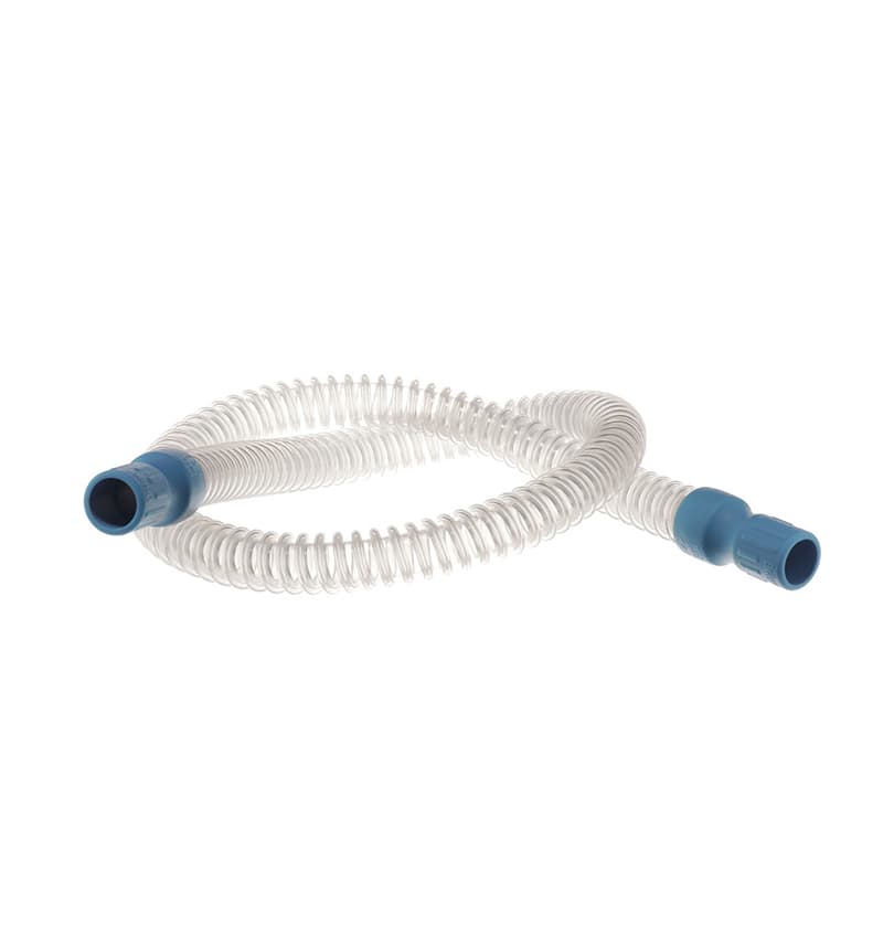 Breathing hose, silicone, for adults, reusable, 1.1 m, connector 22 mm/ 22 mm