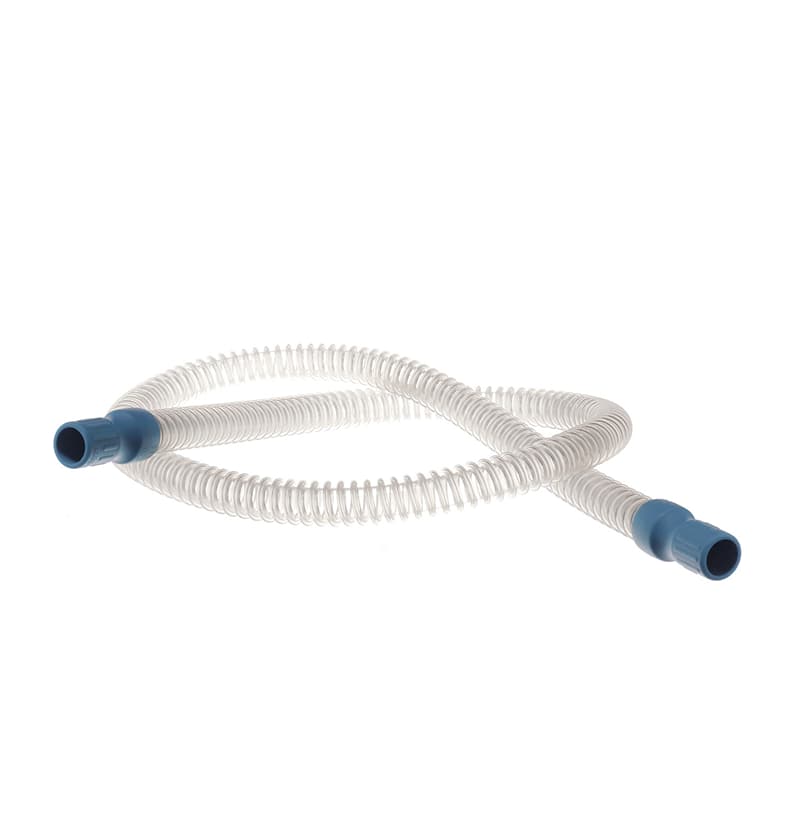 Breathing hose, silicone, for adults, reusable, 1.5 m, connector 22 mm/ 22 mm