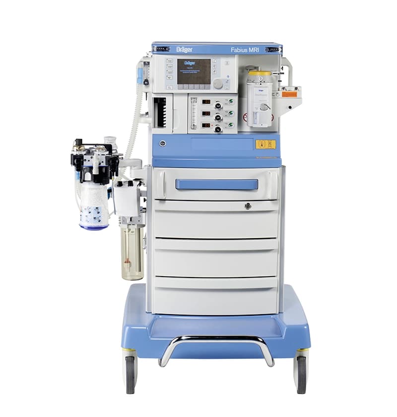 The Dräger Fabius MRI Anesthesia workstation