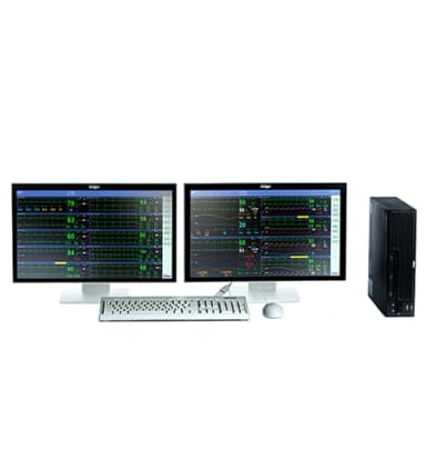 Центральна станція моніторингу Dräger Infinity® CentralStation Wide